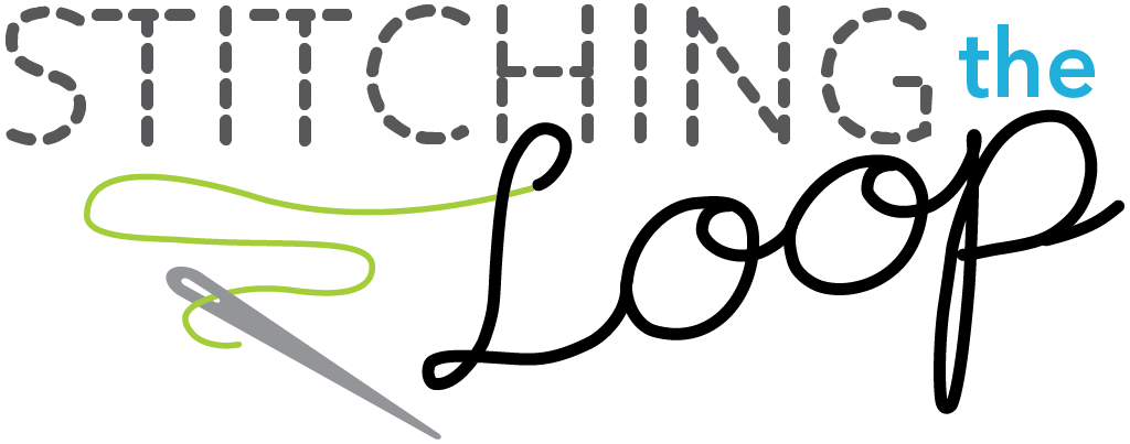 stitching the loop logo stitching the loop logo